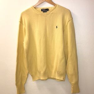 Polo by Ralph Lauren Yellow Sweater